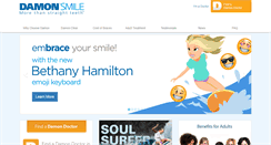 Desktop Screenshot of damonbraces.com